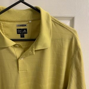 Adidas Vintage Yellow Polo